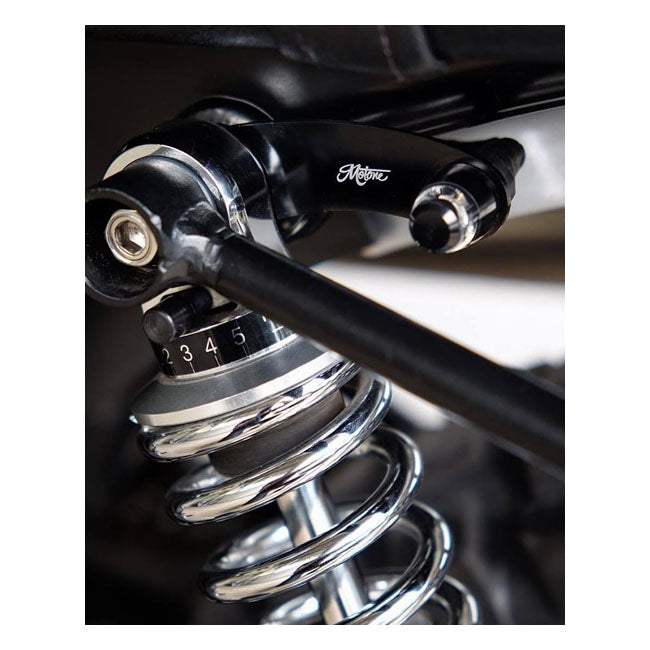 Motone, Turn Signal Brackets, Top Shock Mount. Black