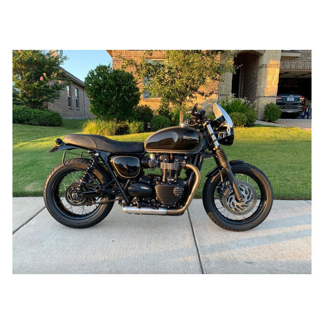 Motone Airblade-Bildschirm, Aluminium. Quicksilver poliert