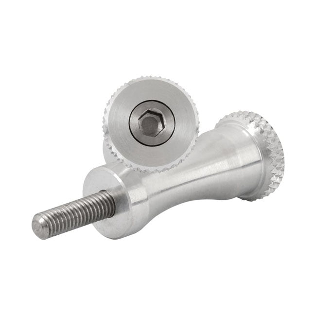 Motone, Mittlere Schnellspanner-Sitzschrauben. 45 mm, poliert