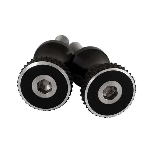 Motone, Short Quick Release Seat Bolts. 28Mm, Black California