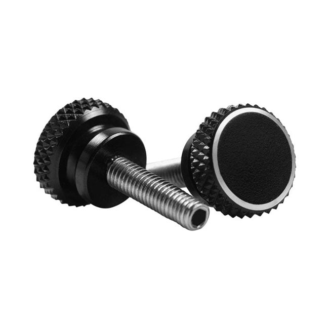 Motone, Schnellspanner-Sitzverkleidungsschrauben für Thruxton. Schwarz