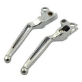 Handlebar Lever Set, Slotted For Harley-Davidson