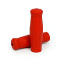 Vintage Style 1" Grips Red For Harley-Davidson