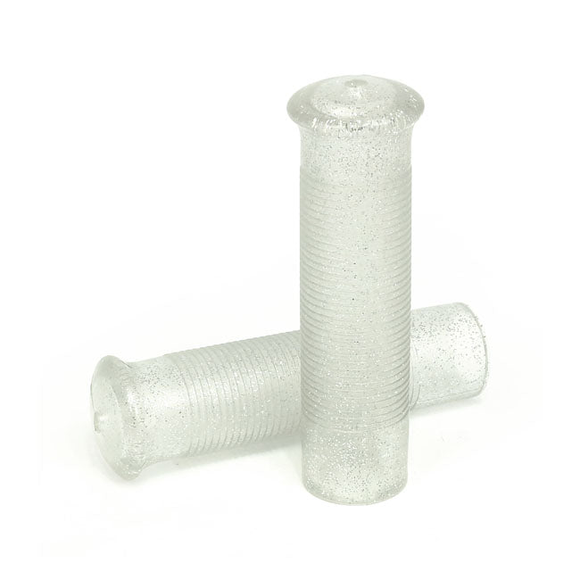 Anderson 1" Grips Glitter Clear For Harley-Davidson