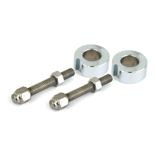 Axle Adjuster Kit, Cap Style For Harley-Davidson