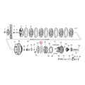 Clutch Hub Roller +.0008 Inch For Harley-Davidson