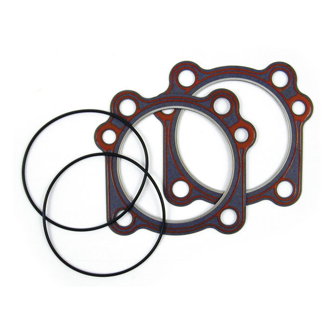 James Cyl. Head & Base Gasket Kit For Harley-Davidson