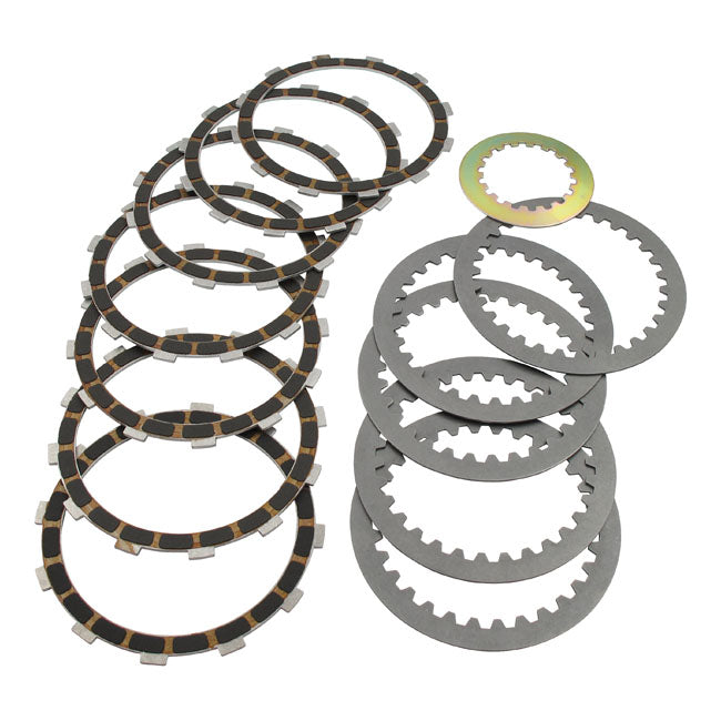 Barnett Clutch Plate Kit, Carbon Fiber For Harley-Davidson