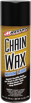 Lubricante Para Cadena Cera Parafina Maxima Racing Chain Wax 74908