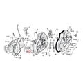 Bearing, Pinion Shaft. Red For Harley-Davidson