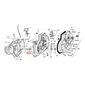 Bearing Pinion Shaft, White/Grey For Harley-Davidson