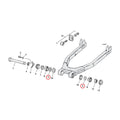 Bearing Spacer, Inner. Swingarm For Harley-Davidson