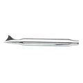 Paughco Univ. 3 Inch  Fishtail Muffler For Harley-Davidson