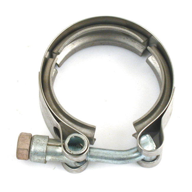 Paughco Flt Muffler Clamp V-Style For Harley-Davidson