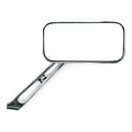Mirror Rectangular Long Stem Chrome For Harley-Davidson