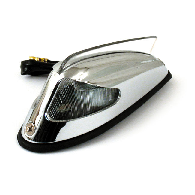 50-57 Style Fender Light, Clear Lens For Harley-Davidson