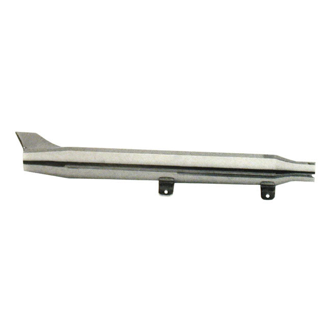 Paughco Smooth 3 Inch Rocket Fishtail For Harley-Davidson
