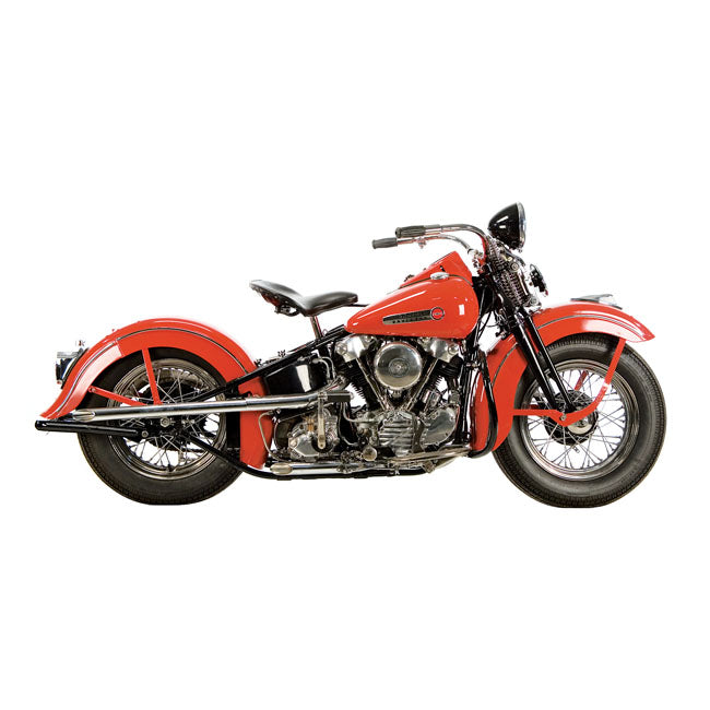 Paughco Shotgun Drags. S-Pipe (40 Inch) For Harley-Davidson