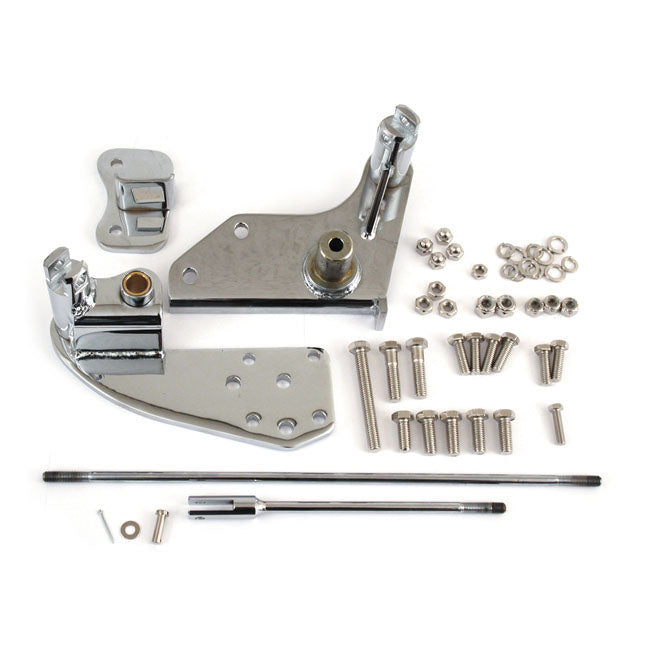Forward Control Adapter Plates, Extended For Harley-Davidson