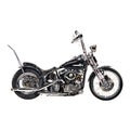 Paughco Shortie Exhaust Pipes Goose-Cut For Harley-Davidson