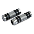 Knurled Handlebar Grip Set For Harley-Davidson