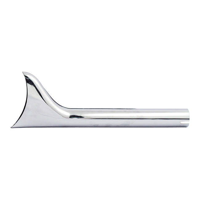 Fishtail Straight Pipe, Approx. 18 Inch For Harley-Davidson