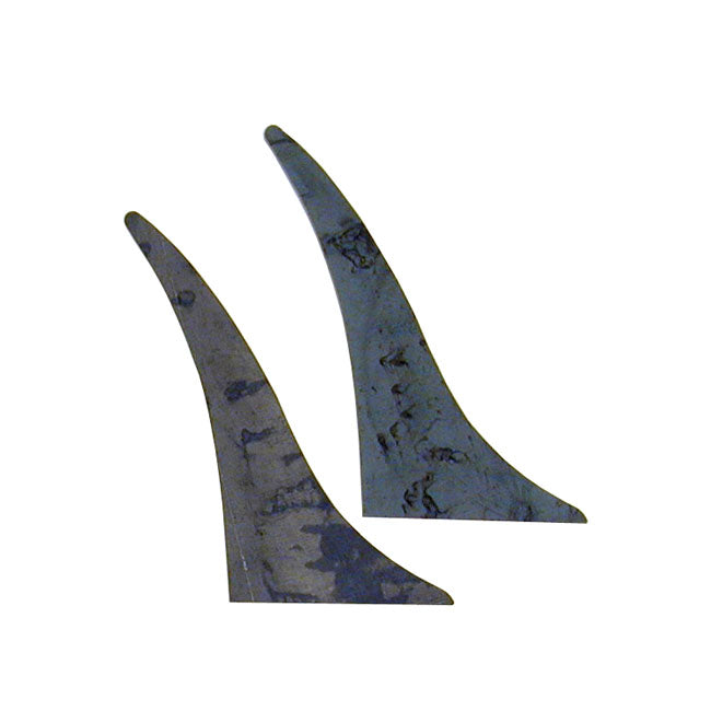 Bk Stiletto Side Struts, Medium (PR) For Harley-Davidson