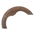 Bk Half Moon Fr Fender 116mm 16/18 Inch For Harley-Davidson