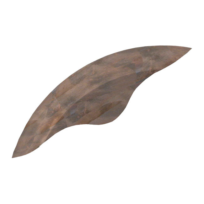 Bk Bullit Fr Fender 116mm 16-21 Inch For Harley-Davidson