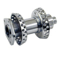 Fxst Single Flange Hub, Chrome, 80-Sp For Harley-Davidson