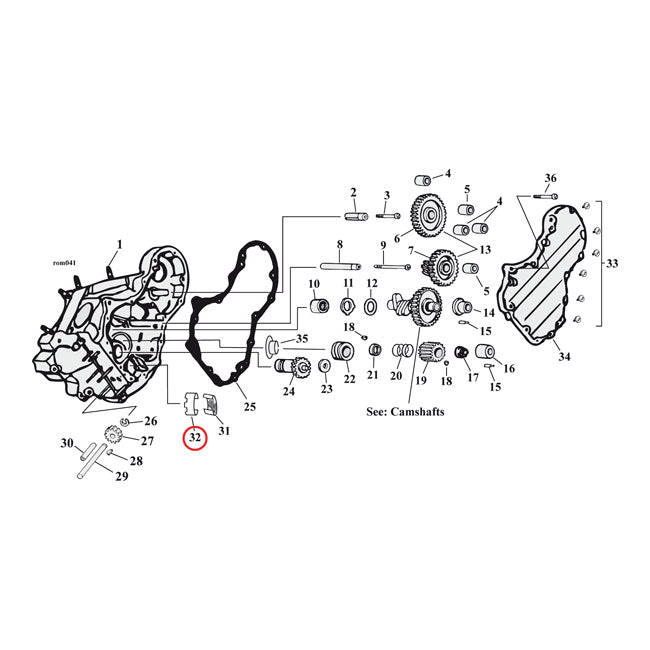 Separator, Breather Screen For Harley-Davidson