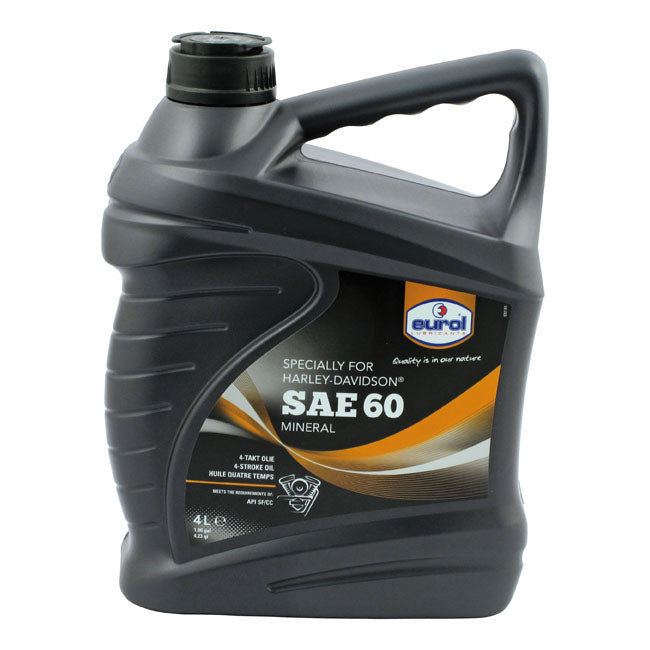 Eurol, Sae 60 Sf-Cc, 4l For Harley-Davidson