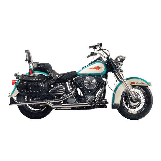 Paugho Dual Shotgun Headpipes For Harley-Davidson