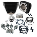 S&S Hooligan 1250cc Big Bore Kit Black For Harley-Davidson Sportster