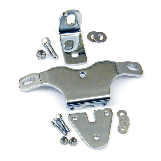 Heavy Duty Motormount, With Coil Mount For Harley-Davidson