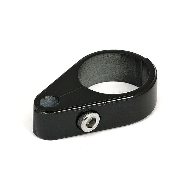 Throttle Cable Clamps, Smooth For Harley-Davidson