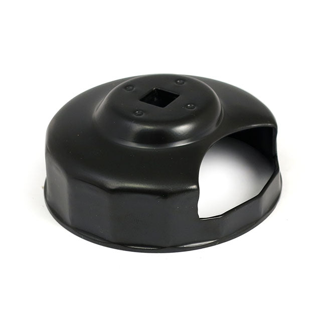 Oil Filter Wrench, 3/8" Drive with Cutout for Harley Davidson
