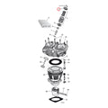 Valve Spring Collar, Upper. Std For Harley-Davidson