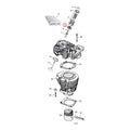 Lower Valve Spr.Collar,Std Repl For Harley-Davidson