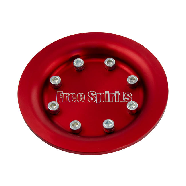 Free Spirits Xr Transm. Pulley Cover For Harley-Davidson