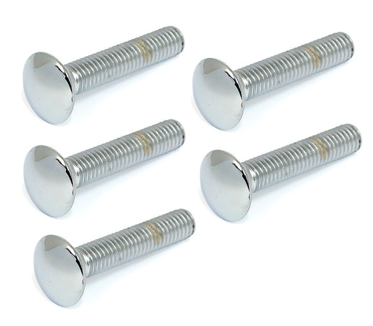 5 Chrome Round Head Carriage Bolt 3/8"-16 x 7/8" UNC For Harley-Davidson 5414