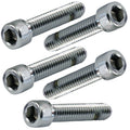 5 Tornillo Para Harley-Davidson 10-24 x 5/8" UNC Hex Head Allen Cromado