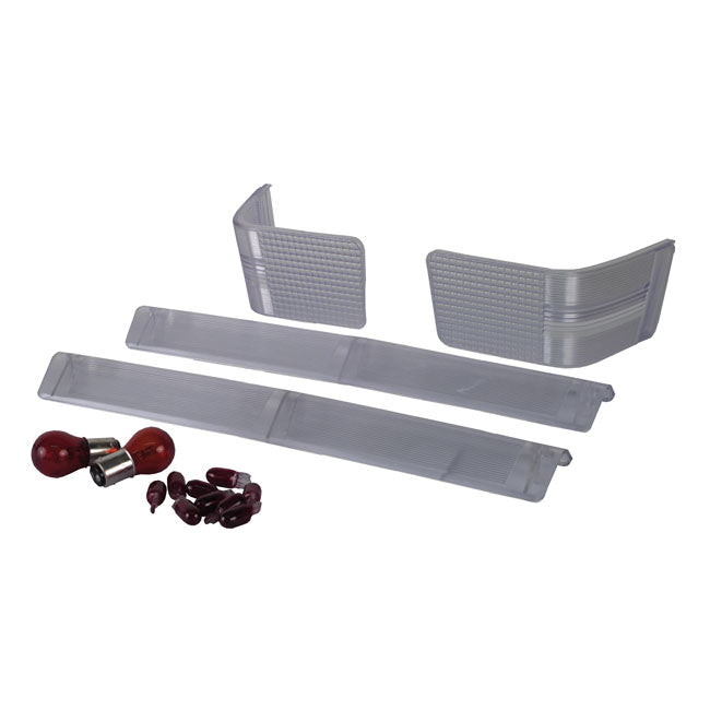 Ultra Tour-Pak Lens Kit Clear For Harley-Davidson