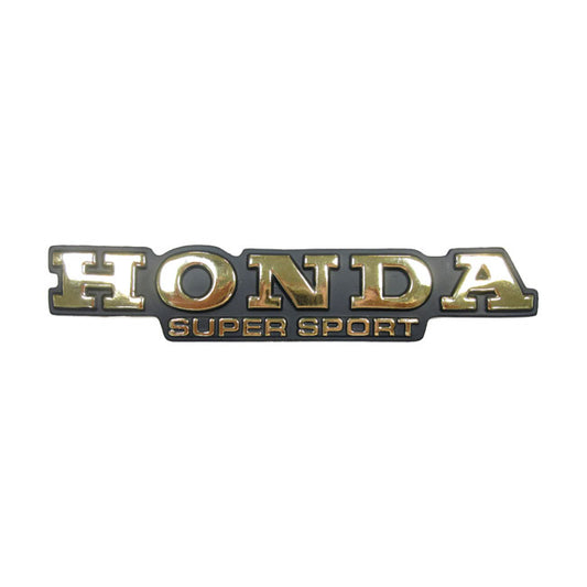 Gold fuel deposit emblem for Honda