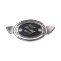 Suzuki Tank-Emblem Silber/Schwarz