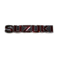 Black/Red Fuel Tank Emblem for Suzuki