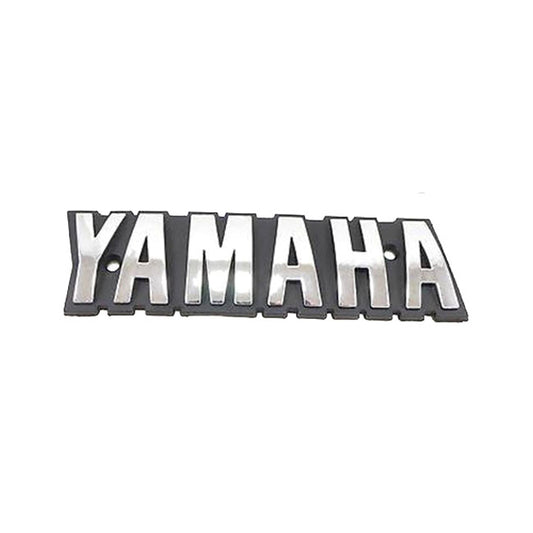 Emblema Depósito Gasolina Plateado Para Yamaha