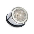 Old School Led Taillight #1, Chrome For Harley-Davidson