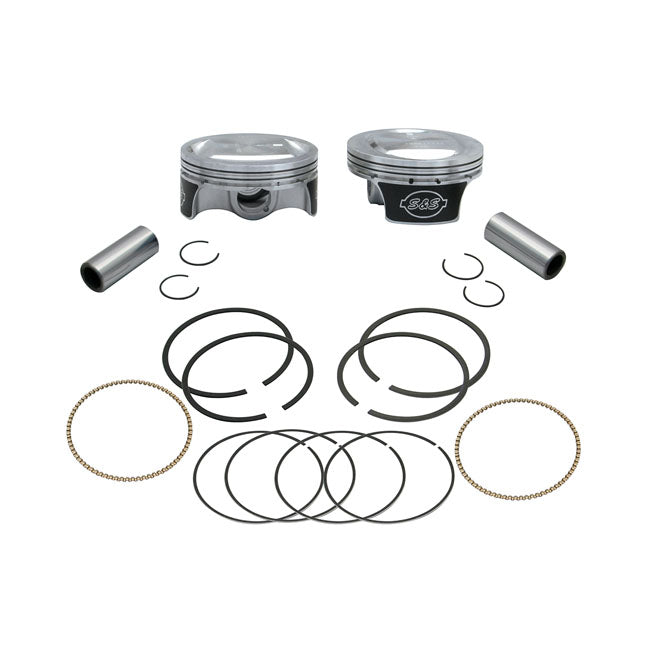 S&S Tc 103 Inch Piston Set, +.005 For Harley-Davidson
