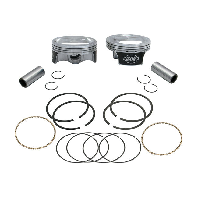 S&S Tc 103 Inch Piston Set, +.010 For Harley-Davidson